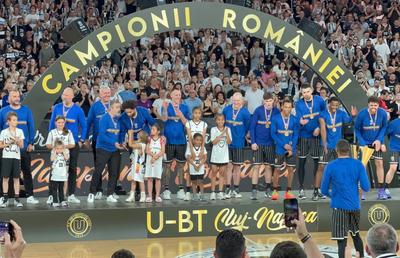 Capac-monstru în ultimele secunde și U-BT Cluj-Napoca e campioana României pentru al 6-lea sezon consecutiv