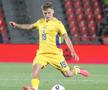 David Matei a debutat la echipa națională în amicalul cu Georgia // FOTO: Sport Pictures