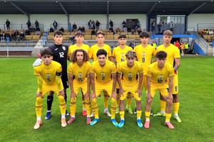 Cu Șucu jr. titularizat la prima selecție, România U18 a fost pulverizată la Lanžhot