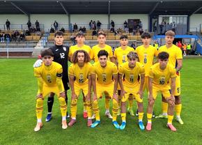 Cu Șucu jr. titularizat la prima selecție, România U18 a fost pulverizată la Lanžhot