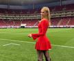 Ines Sainz, celebra reportera mexicană, care a făcut multe interviuri cu staruri ale sportului mondial
