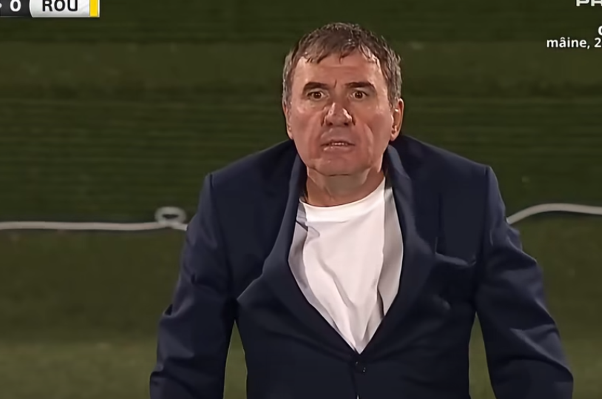 Reacție Gică Hagi în amicalul Georgia - România