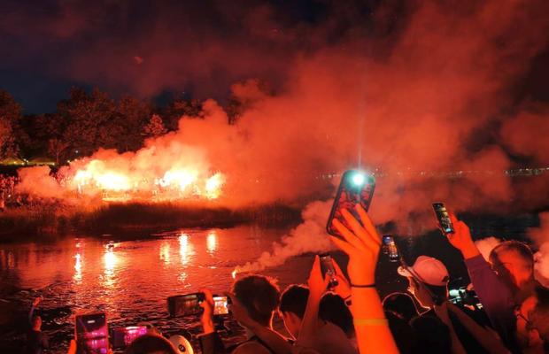 Toți la apă, inclusiv Winny! Așa se sărbătorește al șaselea titlu de campioană! » Imagini unice în România