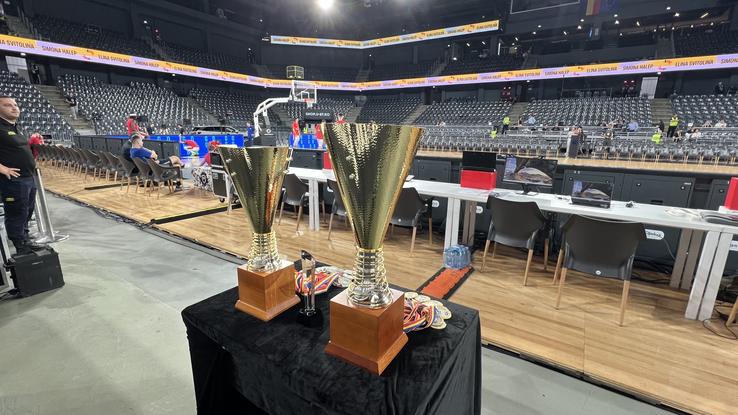 U-BT Cluj-Napoca – CSM Oradea, finală cu trofeul pe masă/Foto: David Istrate (GSP.ro)
