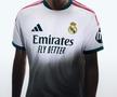 Real Madrid și-a prezentat noul echipament » Detaliul interesant de pe tricou