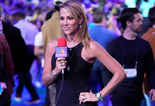 Ines Sainz este o prezență obișnuită și la Superbowl