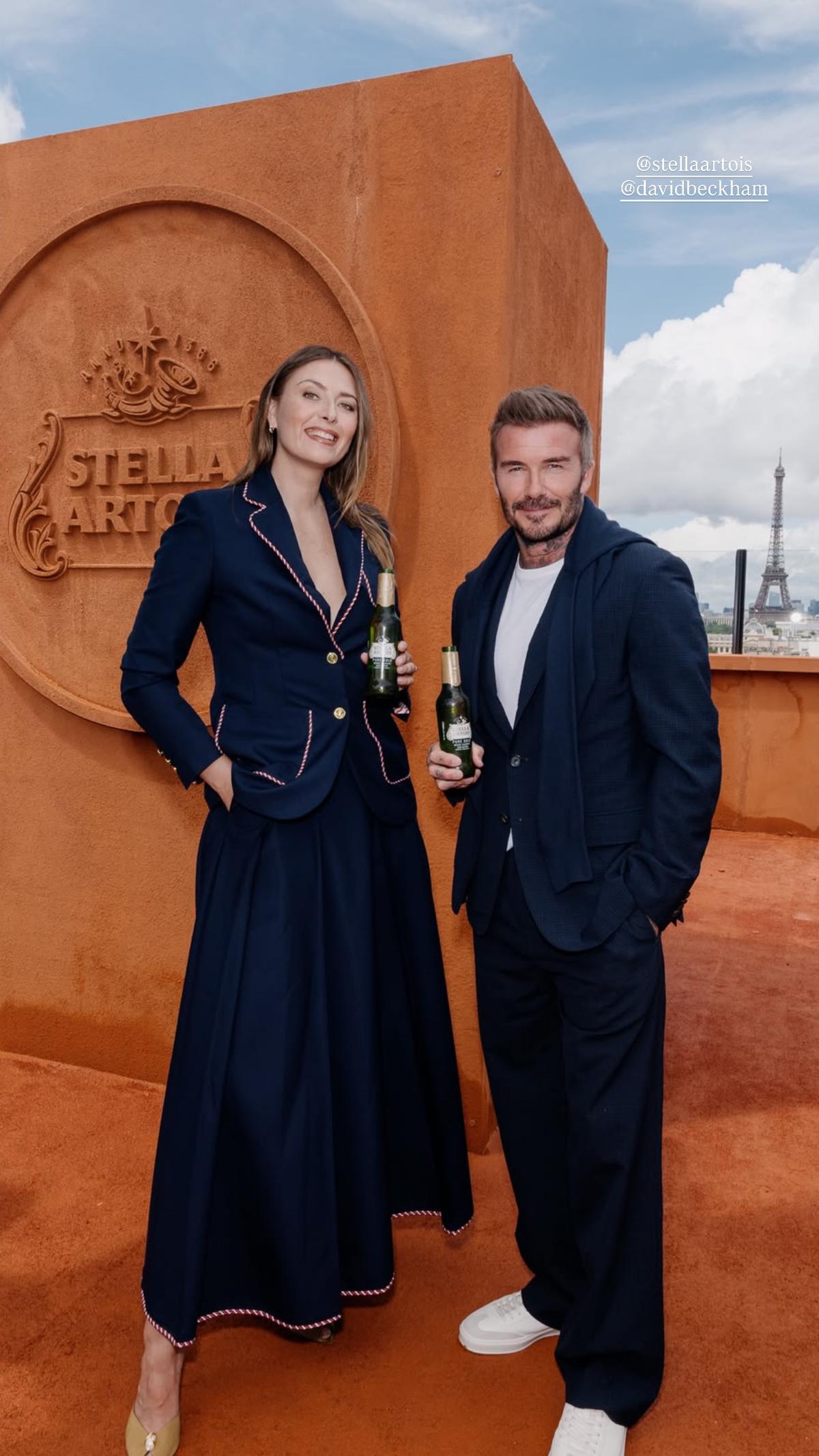 Maria Sharapova a apărut pe neașteptate la Roland Garros și a provocat un delir total: „Turneul e mai frumos când este ea aici”