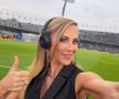 Ines Sainz, celebra reportera mexicană, care a făcut multe interviuri cu staruri ale sportului mondial