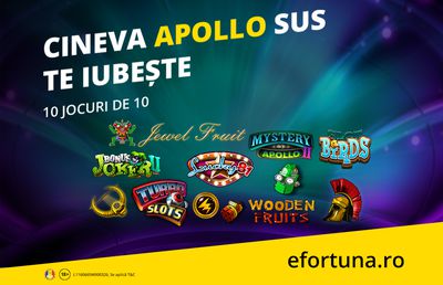 Te joci și înveți lucruri inedite: Apollo a "lansat" sloturi noi la Fortuna, cu povești fantastice și mistere care-ți aduc câștiguri