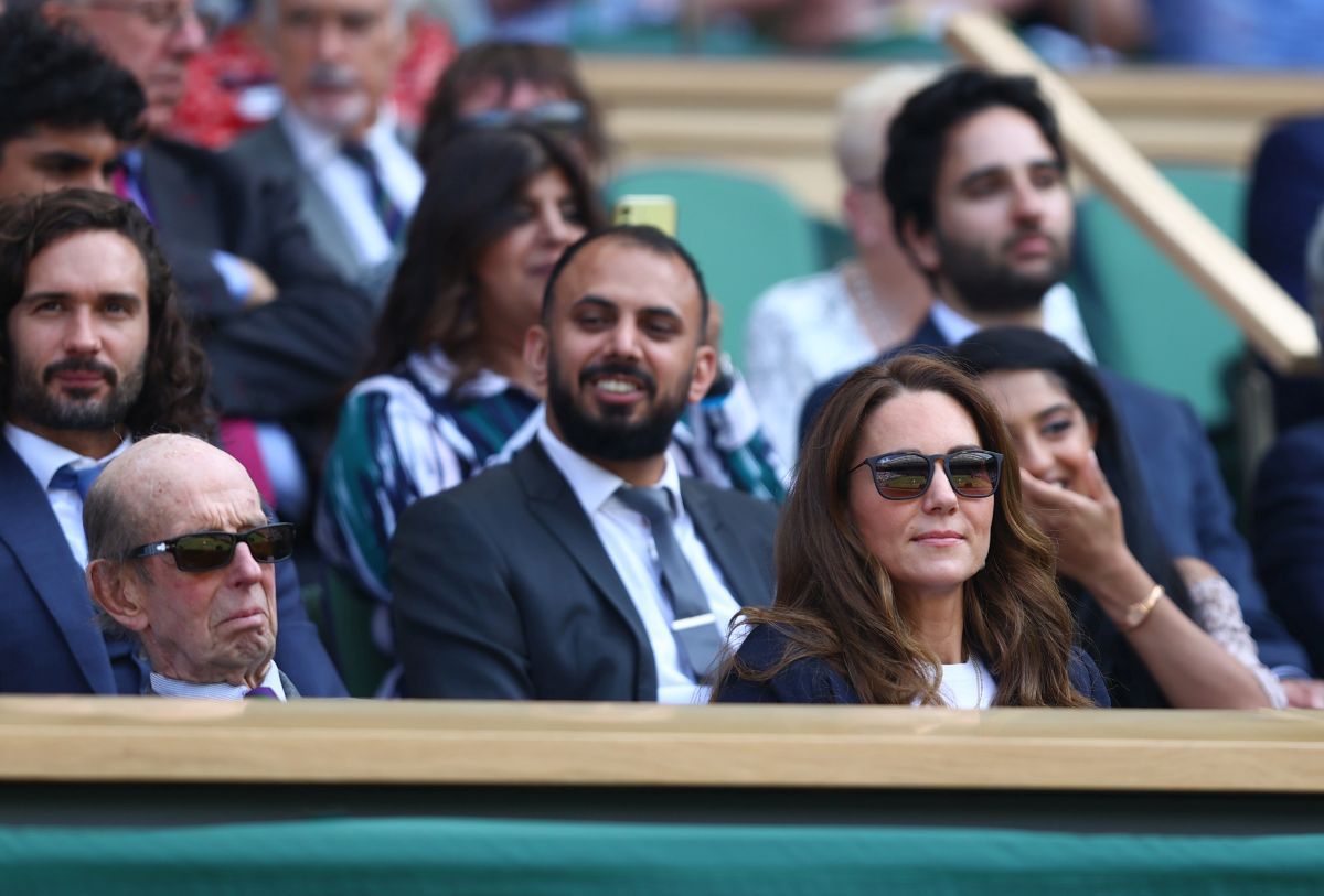 Imagini inedite cu Kate Middleton la Wimbledon » Ducesa de Cambridge a intrat în bucătărie