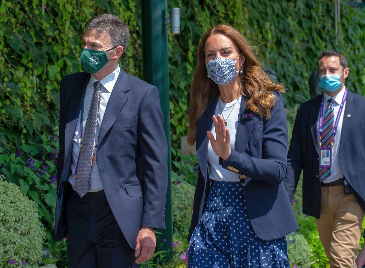 Imagini inedite cu Kate Middleton la Wimbledon » Ducesa de Cambridge a intrat în bucătărie