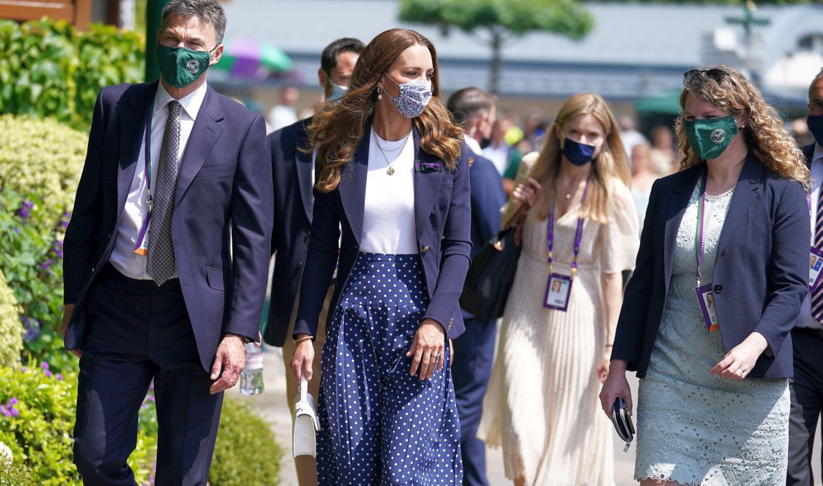 Imagini inedite cu Kate Middleton la Wimbledon » Ducesa de Cambridge a intrat în bucătărie
