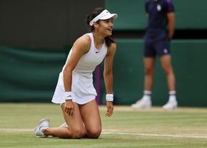 Emma Răducanu a provocat hohote de râs, după victoria cu Sorana + RECORD la Wimbledon!