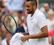 Și când se retrage, o face cu stil! Nick Kyrgios, one-man show la Wimbledon: „Arată mai bine decât mine”