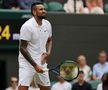 Și când se retrage, o face cu stil! Nick Kyrgios, one-man show la Wimbledon: „Arată mai bine decât mine”