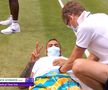 Nick Kyrgios (60 ATP) s-a retras în meciul cu Felix Auger-Aliassime (19 ATP), din turul 3 de la Wimbledon, la scorul de 6-2, 1-6, din cauza unor dureri abdominale.
