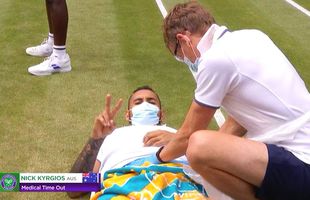 Și când se retrage, o face cu stil! Nick Kyrgios, one-man show la Wimbledon: „Arată mai bine decât mine”