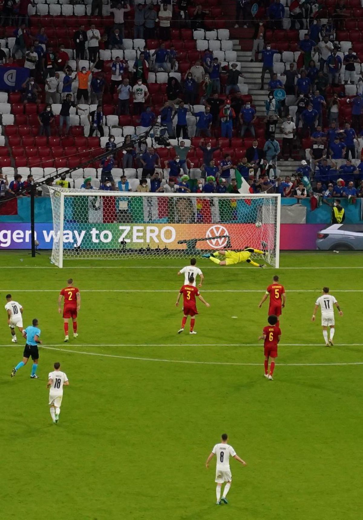 Belgia - Italia, „sferturi” Euro 2020