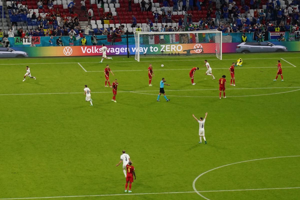 Belgia - Italia, „sferturi” Euro 2020
