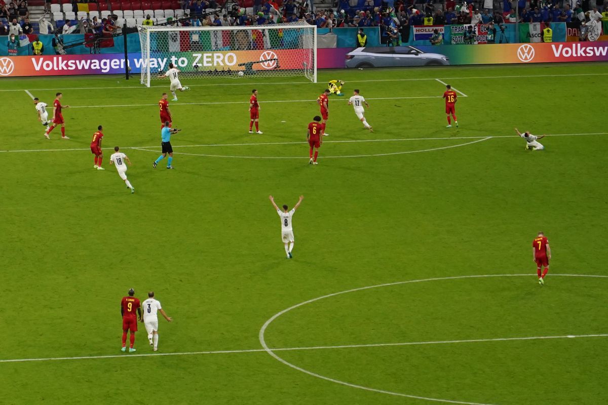 Belgia - Italia 1-2 » Squadra vrea trofeul! Înfruntă Spania, pe Wembley, în semifinalele Euro 2020