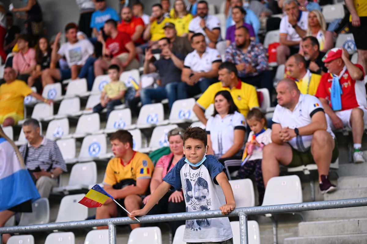 Imagini senzaționale de la inaugurarea arenei „Arcul de Triumf” » Spectatorii, entuziasmați de amicalul România - Argentina