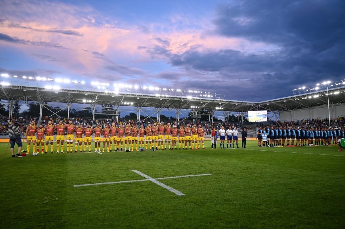 FOTO Inaugurare stadionul Arcul de Triumf, România - Argentina la rugby 03.07.2021