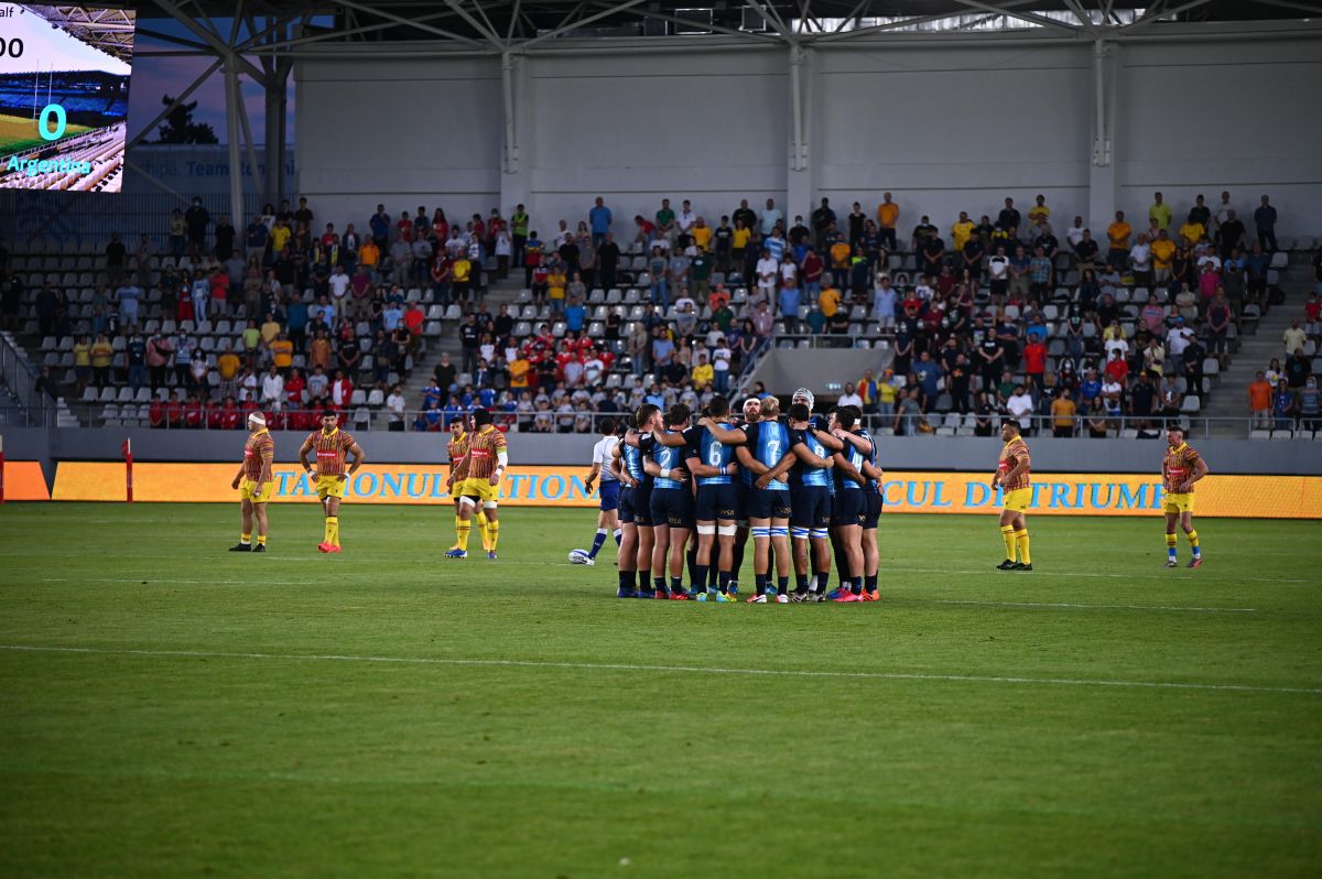 FOTO Inaugurare stadionul Arcul de Triumf, România - Argentina la rugby 03.07.2021