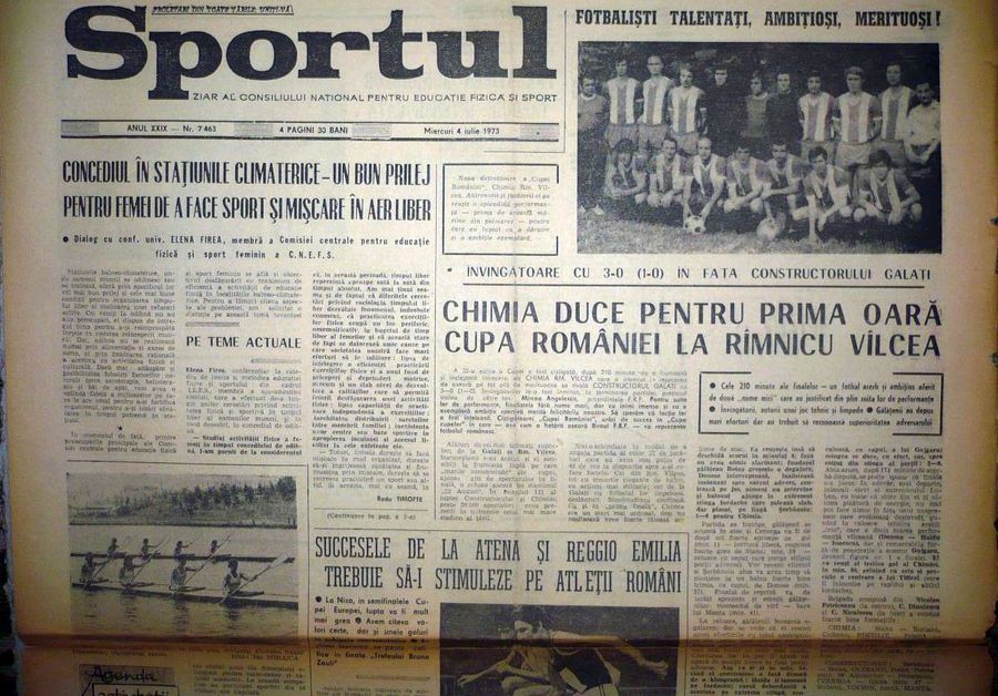 49 de ani de la inedita finală de Cupă, între o echipă de „B” și una de „C” » Mitică Dragomir: „Eu am rezolvat totul, deși aveam doar 27 de ani. Am «uns» multe uși ca să nu scârțâie, dar n-a fost corupție!”