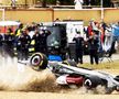 Formula 1 - Accident Silverstone, Russell - Zhou