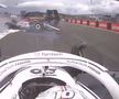Formula 1 - Accident Silverstone, Russell - Zhou