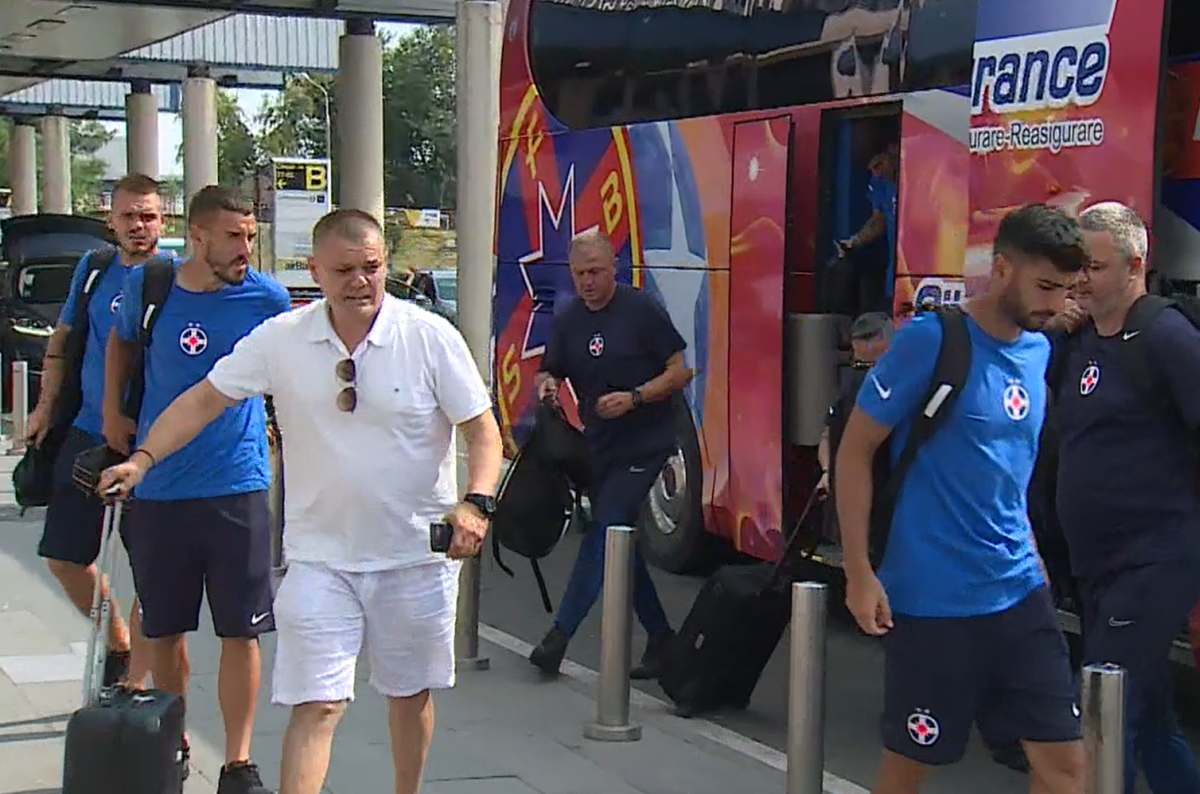Cu șeful ultrașilor în delegație » FCSB l-a luat în Moldova și pe liderul galeriei! Se comporta exact ca un membru din staff