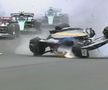 Accident înfiorător la Silverstone » Mașina lui Zhou s-a RĂSTURNAT și a fost luat cu targa! Primul mesaj al pilotului