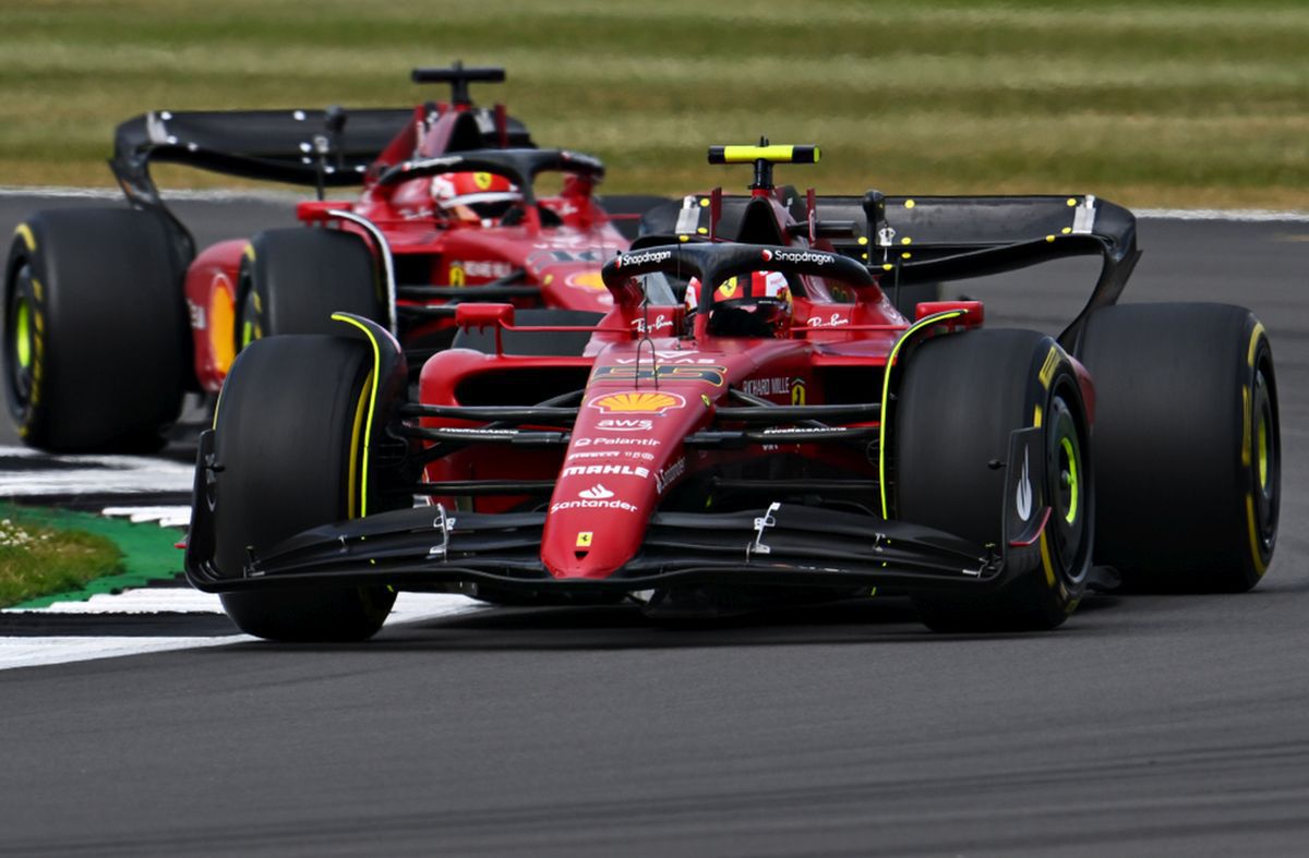 Formula 1 - Accident Silverstone, Russell - Zhou