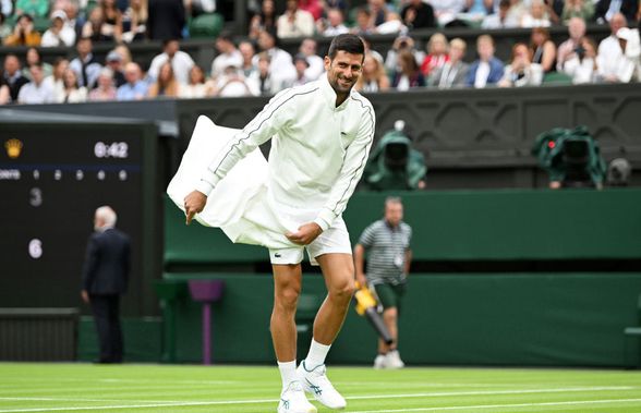 Novak Djokovic a trecut la munca de jos la Wimbledon » Gestul care a ridicat în picioare spectatorii