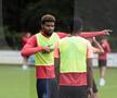 Siyabonga Ngezana la antrenamentul FCSB, 3 iulie
