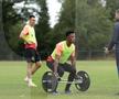 Siyabonga Ngezana la antrenamentul FCSB, 3 iulie