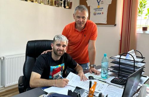 Ovidiu Horșia (22 de ani), liber de contract după terminarea contractului cu FCSB, a fost prezentat la divizionara secundă CSM Alexandria.