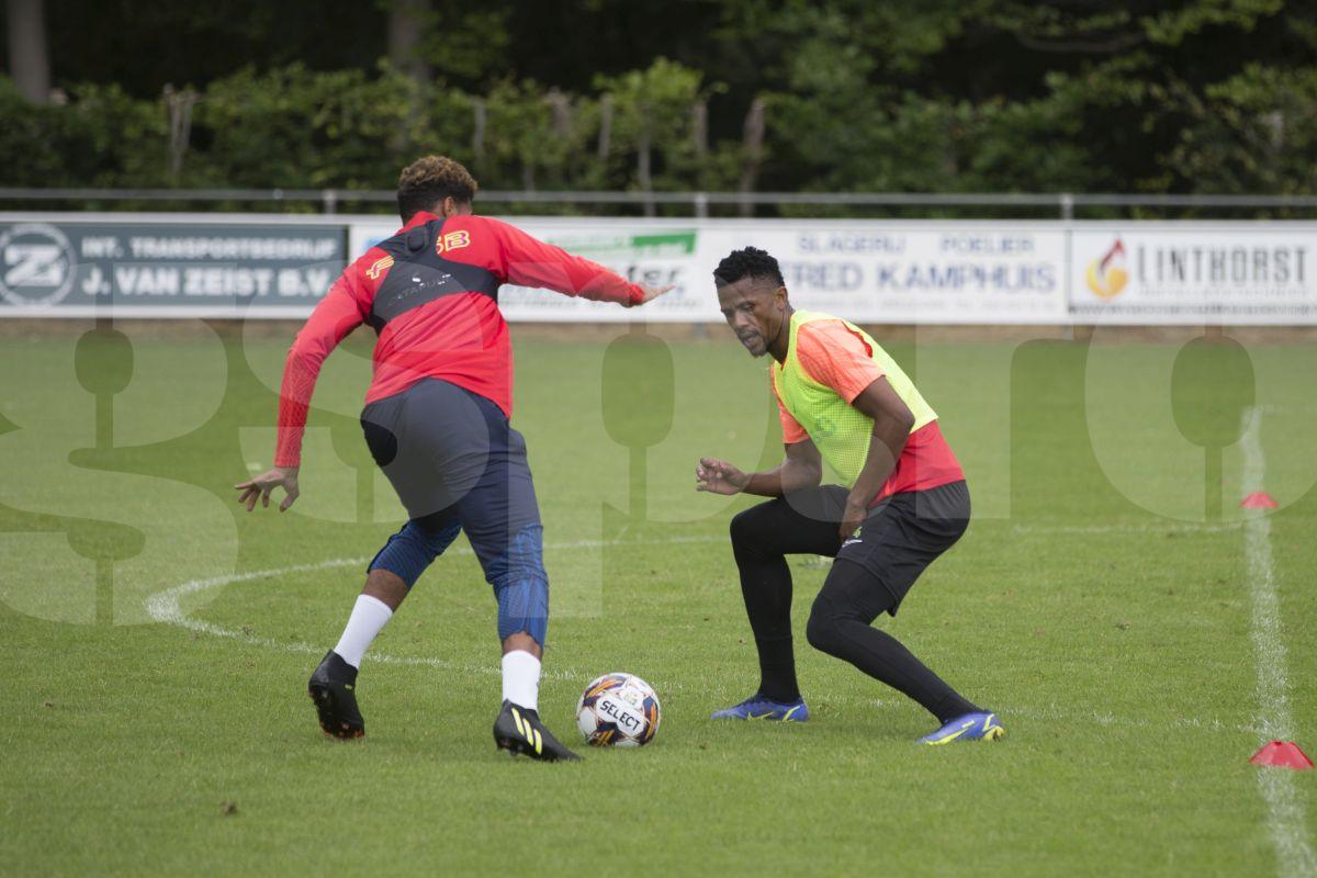Siyabonga Ngezana la antrenamentul FCSB, 3 iulie