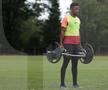 Siyabonga Ngezana la antrenamentul FCSB, 3 iulie