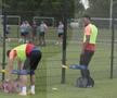 Siyabonga Ngezana la antrenamentul FCSB, 3 iulie