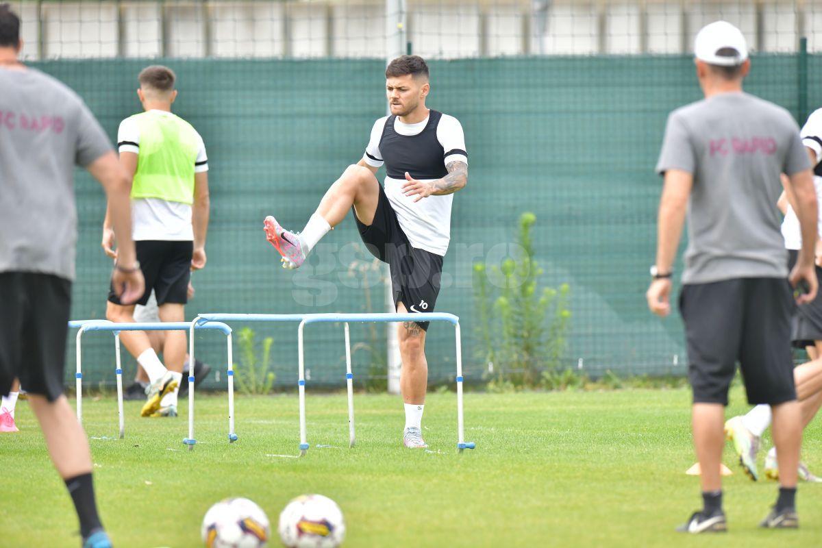 Rapidiștii se întrec în tatuaje » Marko Dugandzic e campion detașat