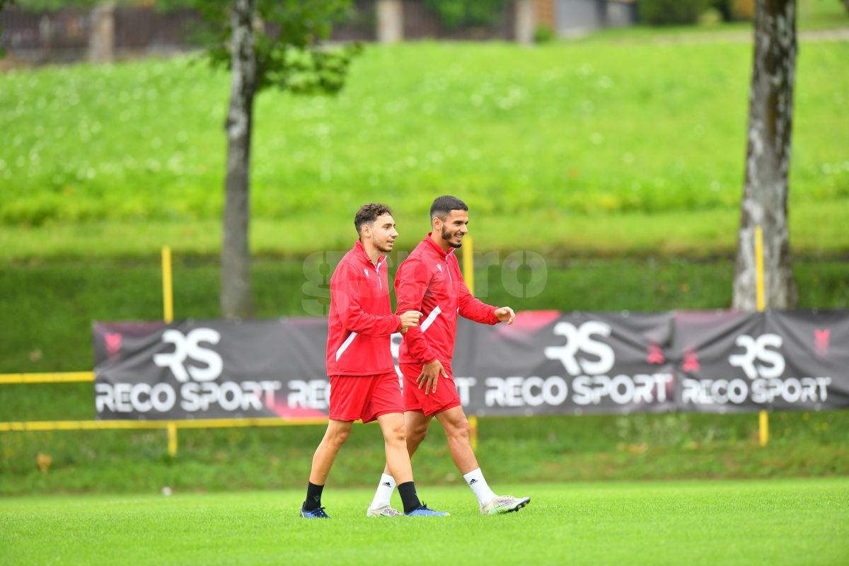 Imagini inedite: Ce a reușit Burcă la Dinamo + Acționarul se antrenează de parcă vrea să fie titular în derby :D