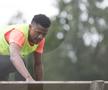Siyabonga Ngezana la antrenamentul FCSB, 3 iulie