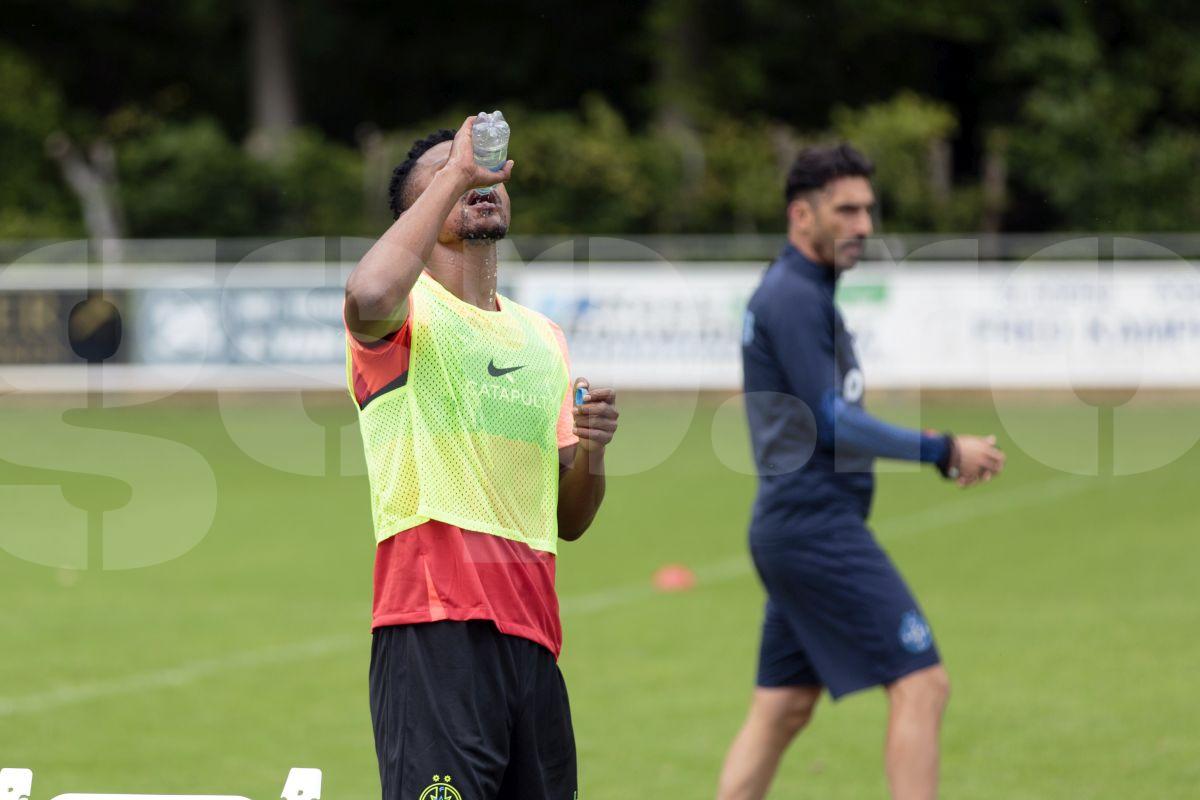 Siyabonga Ngezana la antrenamentul FCSB, 3 iulie
