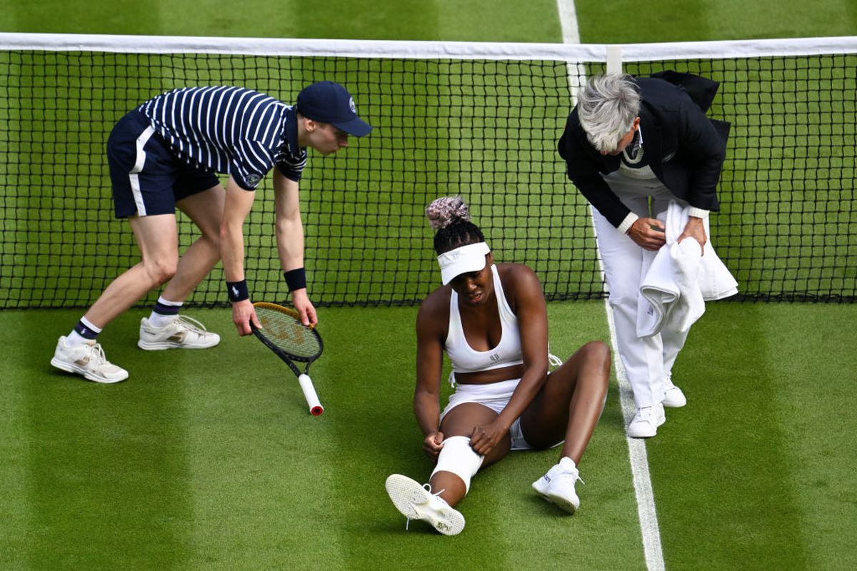 Strigătul lui Venus Williams a zguduit arena centrală de la Wimbledon » Clipe de panică în timpul duelului cu Elina Svitolina