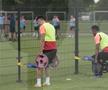 Siyabonga Ngezana la antrenamentul FCSB, 3 iulie