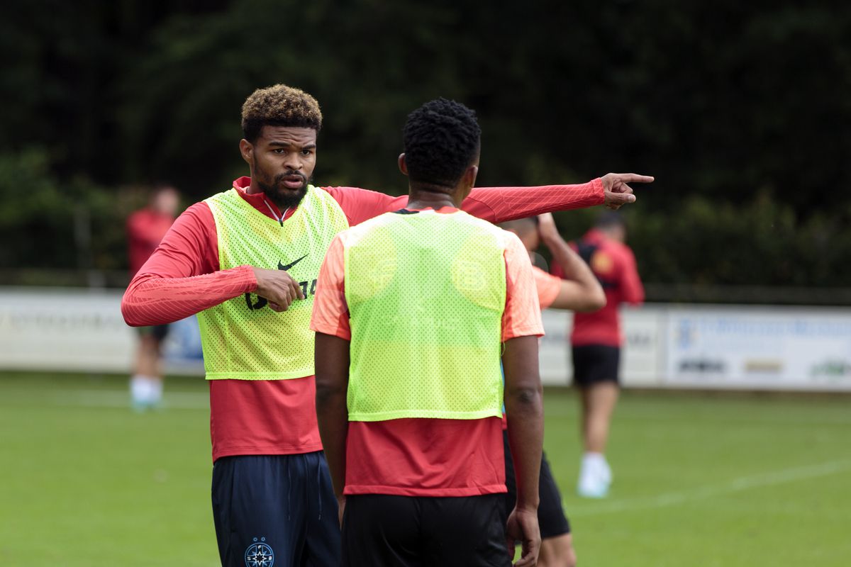 Antrenament FCSB 3 iulie /  Siyabonga Ngezana