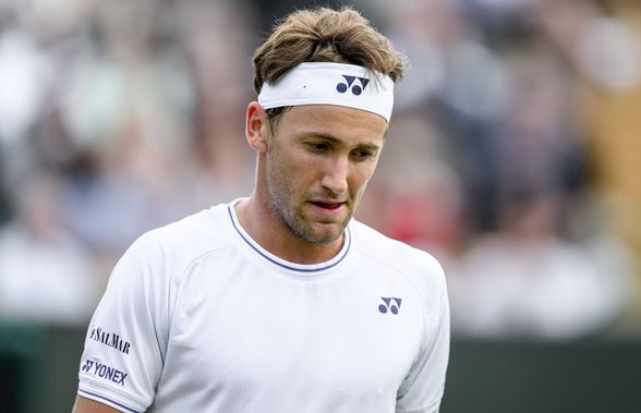 Casper Ruud, eliminare surpriză la Wimbledon » Învins de un veteran de 37 de ani, numărul 8 mondial se oprește pentru a treia oară consecutiv în turul al doilea la Londra