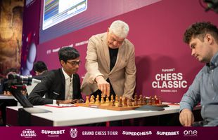 O victorie și patru remize au constituit rezultatul celei de-a șasea runde de la Superbet Chess Classic România 2024