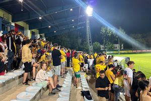 Fotbaliștii naționalei au aterizat în România » Sute de fani îi așteaptă la Mogoșoaia